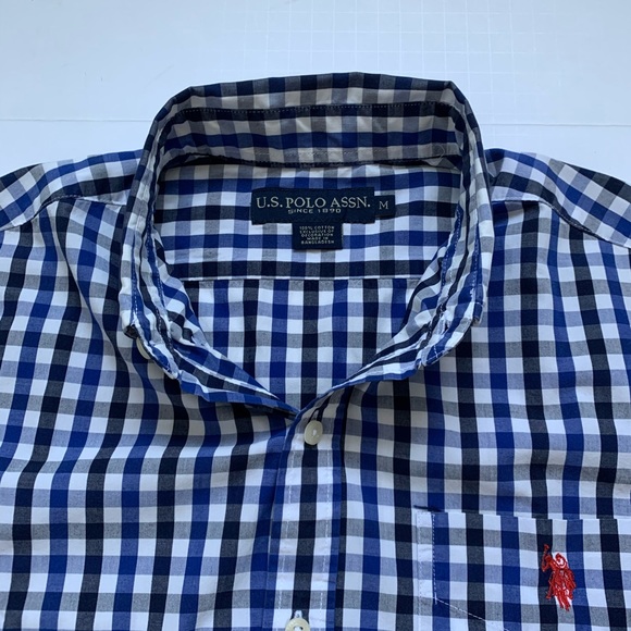 U.S. Polo Assn. Plaid Button Down Long Sleeve Shirt - Picture 5 of 8